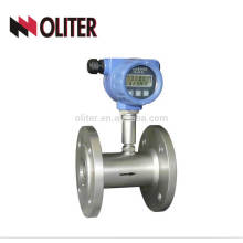 flange or thread connect turbo liquid and gas digital water turbine meter